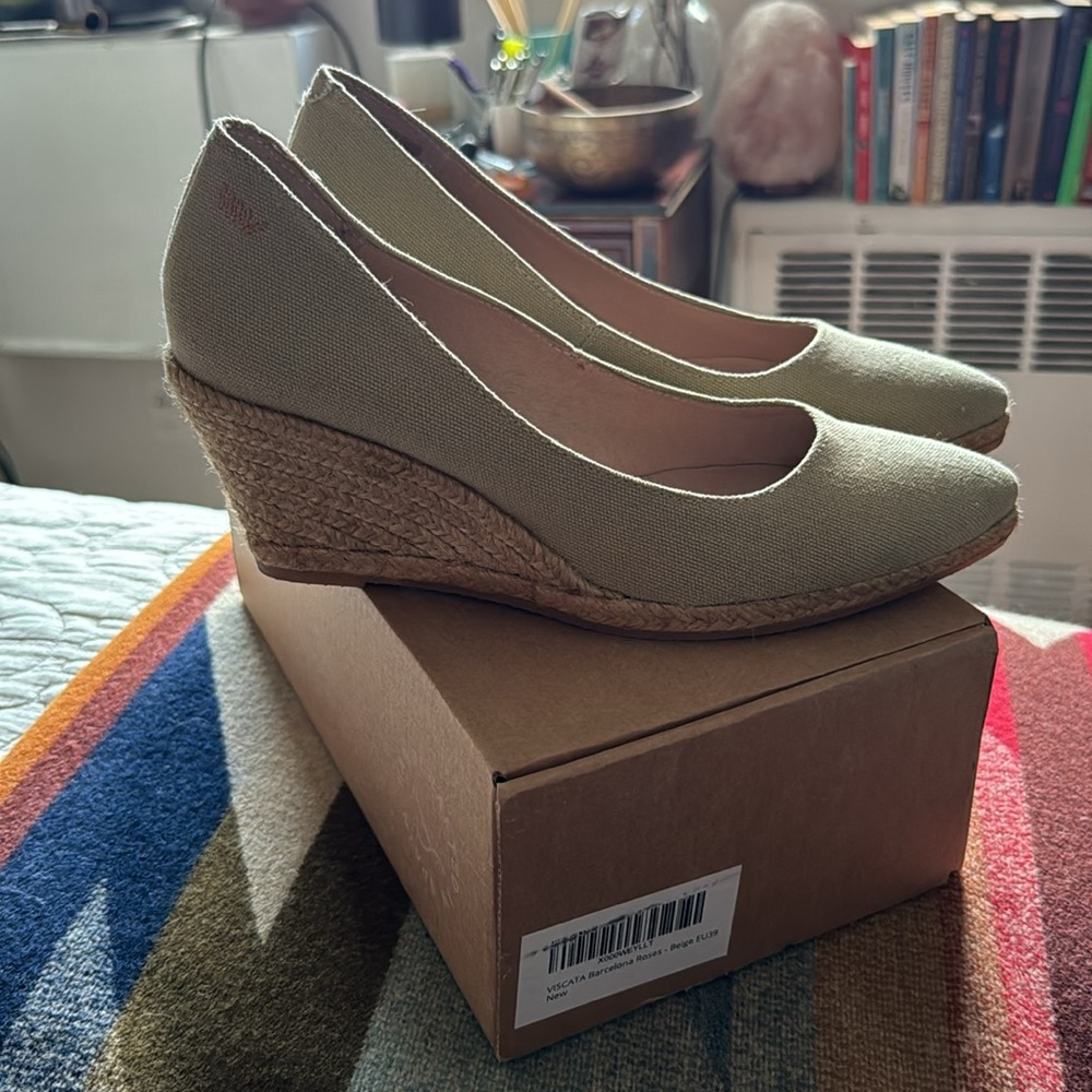 Viscata Barcelona Roses Espadrille size 39